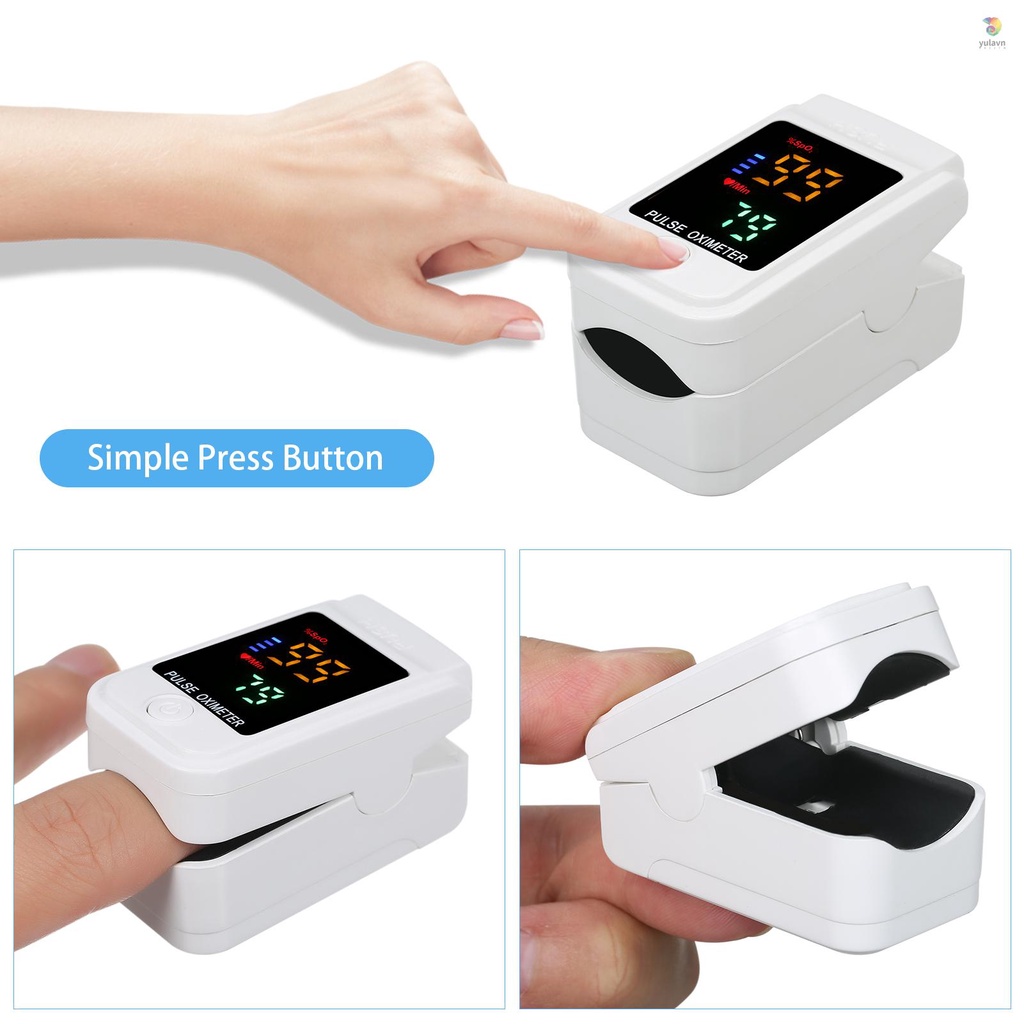 Máy Đo Nồng Độ Oxy Trong MáY ẢNh Mini SpO2 Màn Hình Màu Sắc Dạng Kẹp Ngón Tay Nhỏ Gọn Sử Dụng Hàng Ngày Chăm Sóc Sức Khỏe