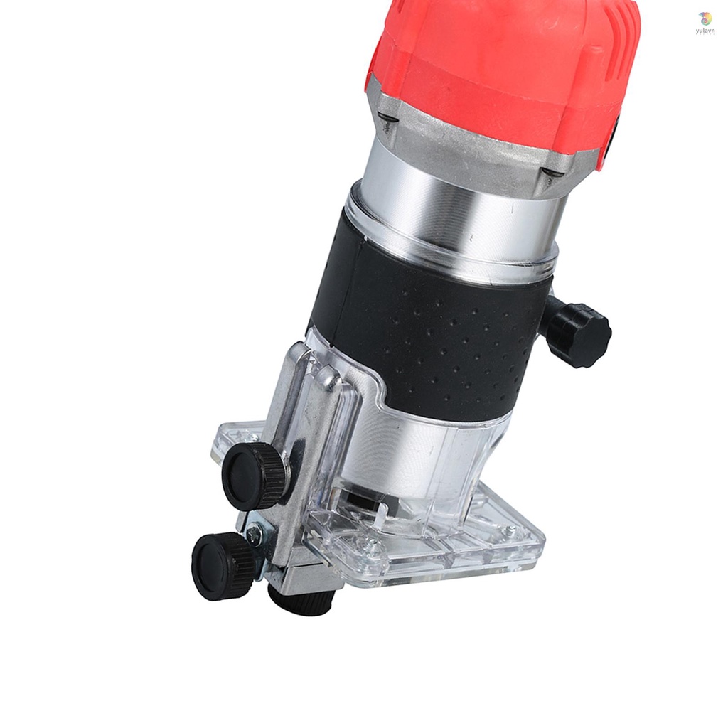 Bộ Định Tuyến Gỗ 220V 800W 30000r / Phút Với Đế Trong Suốt Bằng Nhôm Chuyên Dụng