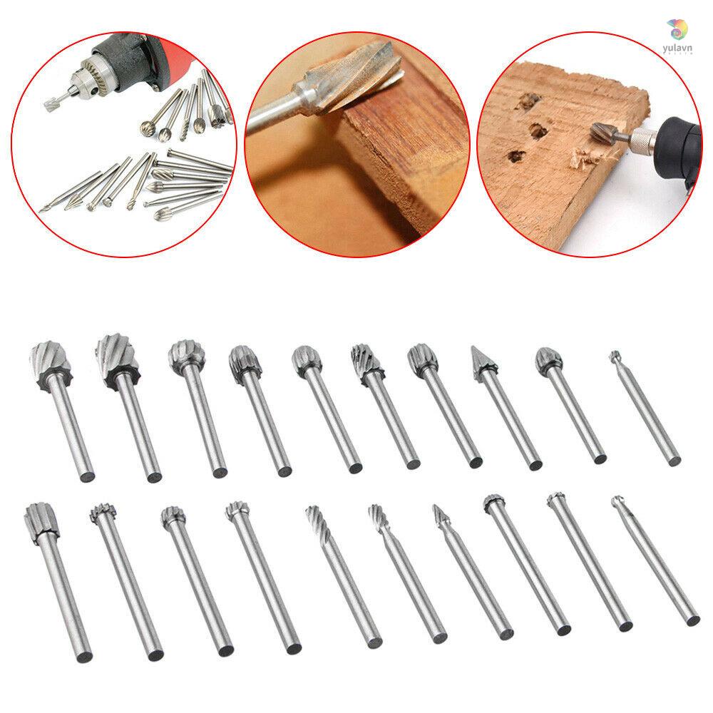 Set 20 Mũi Khoan Xoay 3mm Bằng Cacbua Chuyên Dụng