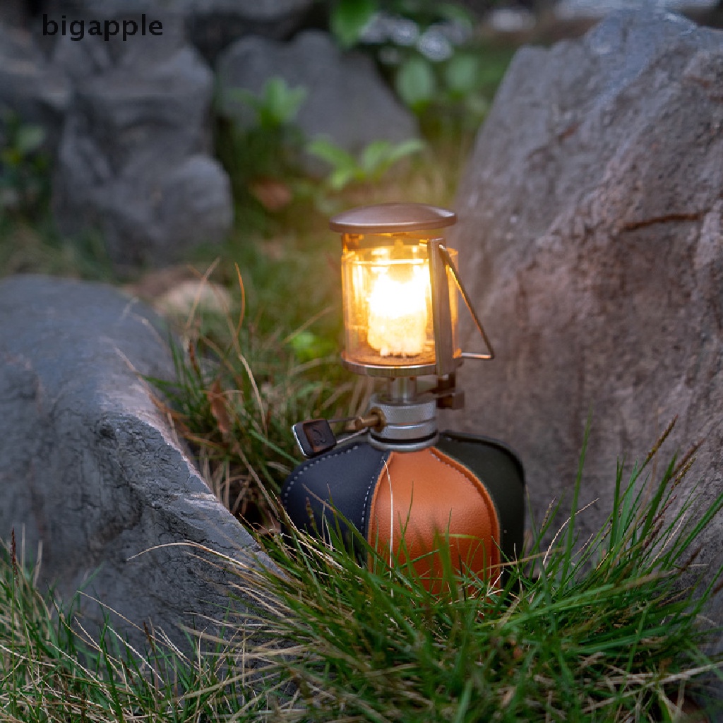 Túi Đựng Bình Gas Bằng Da PU 450 / 230G Tiện Dụng Mang Theo Du Lịch Cắm Trại