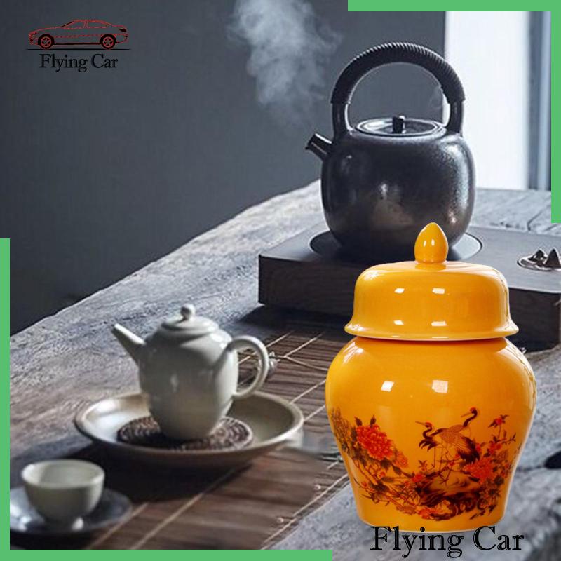 Hũ Gốm Đựng Trà Có Nắp Đậy Tiện Dụng Lzdjfmy2