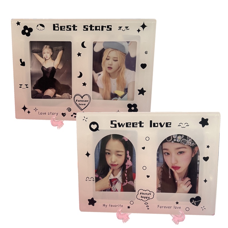 Giá Đỡ Trưng Bày Thẻ Ảnh 3 inch Bằng Acrylic