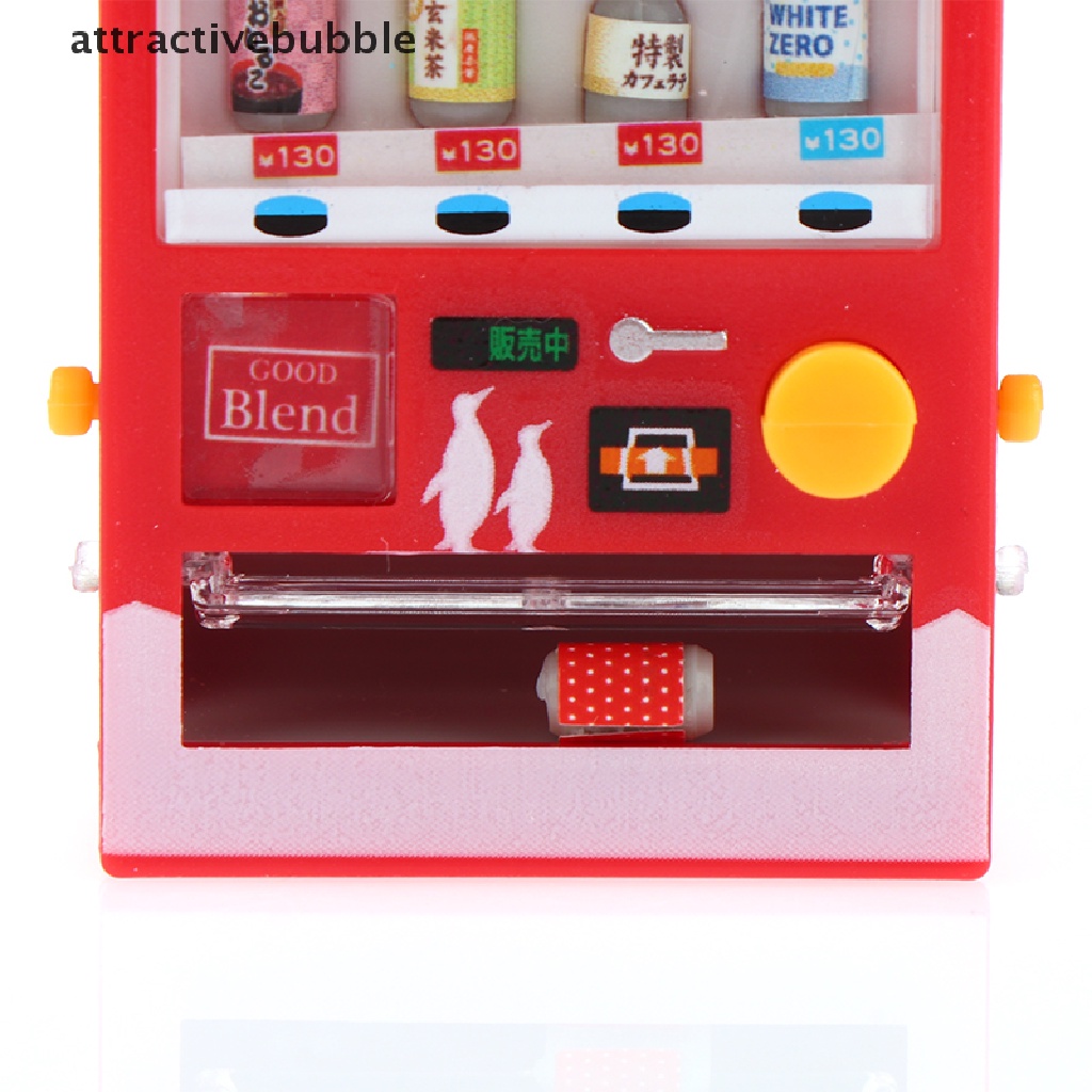 1 Mô Hình Máy Bán Nước Uống Mini Cho Nhà Búp Bê