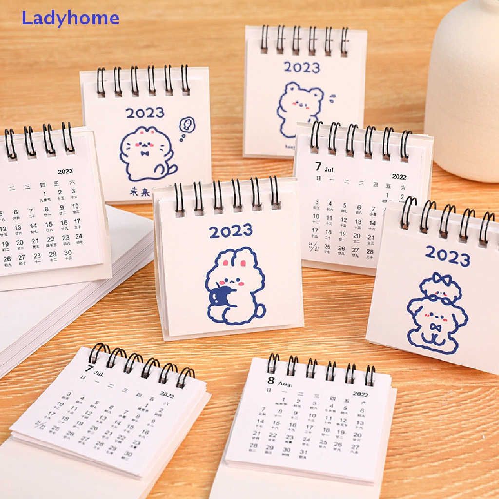 Lịch Năm 2023 Mini Để Bàn Hình Động Vật Dễ Thương