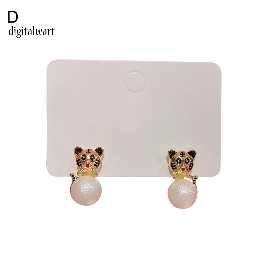 Kỹ Thuật Số| 1 Đôi Bông Tai Hình Con Hổ Thời Trang Dành Cho Nữ