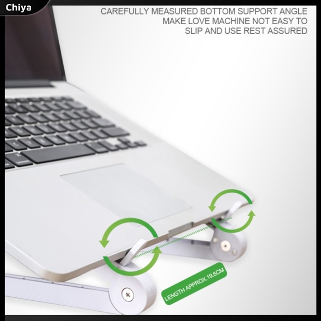 Giá Đỡ Laptop Tản Nhiệt Chống Trượt Có Thể Điều Chỉnh Tiện Lợi