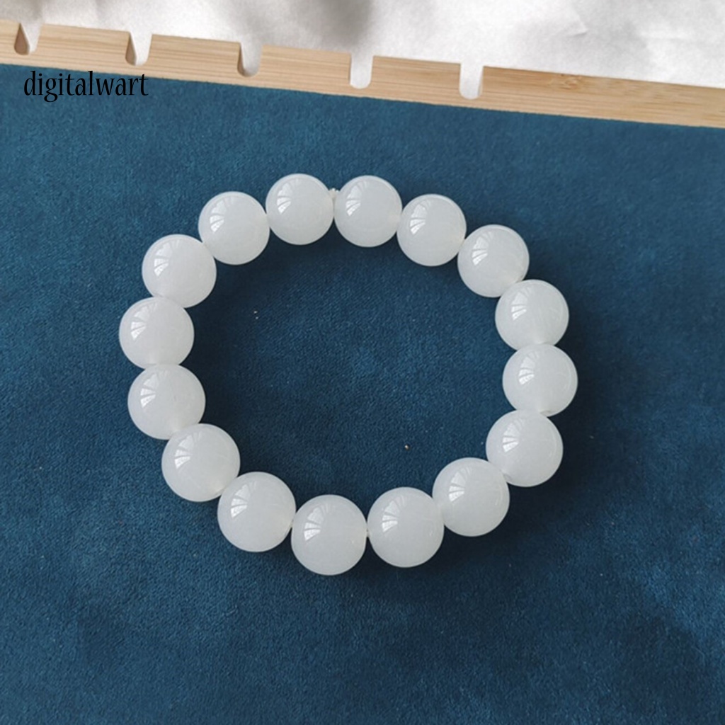 Kỹ Thuật Số| Vòng Tay Hạt Thủy Tinh Tròn Màu Gradient Bóng Trong Suốt Thanh Lịch Thời Trang Cho Nữ