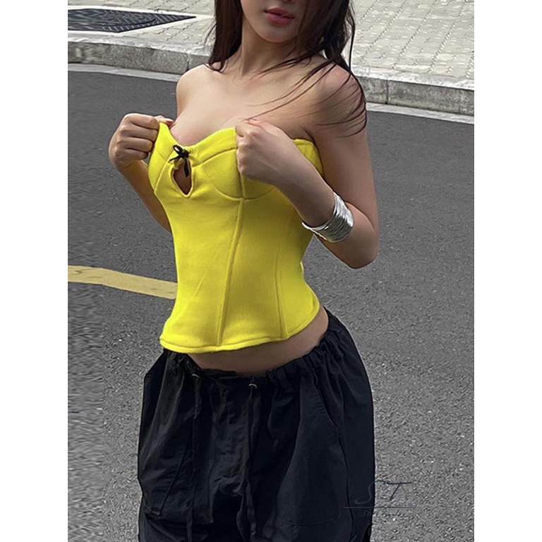 Áo Không Tay CY03 Thời Trang Đường Phố Mùa Hè Cho Nữ