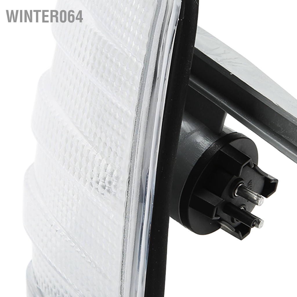 Winter064 Đèn góc trước ô tô Thay thế đèn xi nhan chống xước cho 190 W201 1982‑1993 (Không có bóng đèn)
