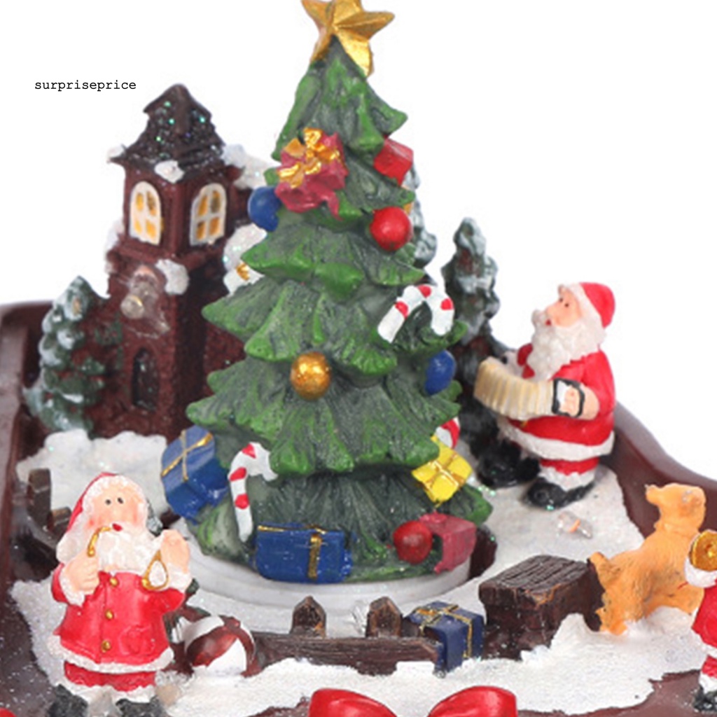 Spa Đồ Trang Trí Giáng Sinh Kiểu Đàn Piano Bằng Nhựa Phát Quang Chống Vỡ