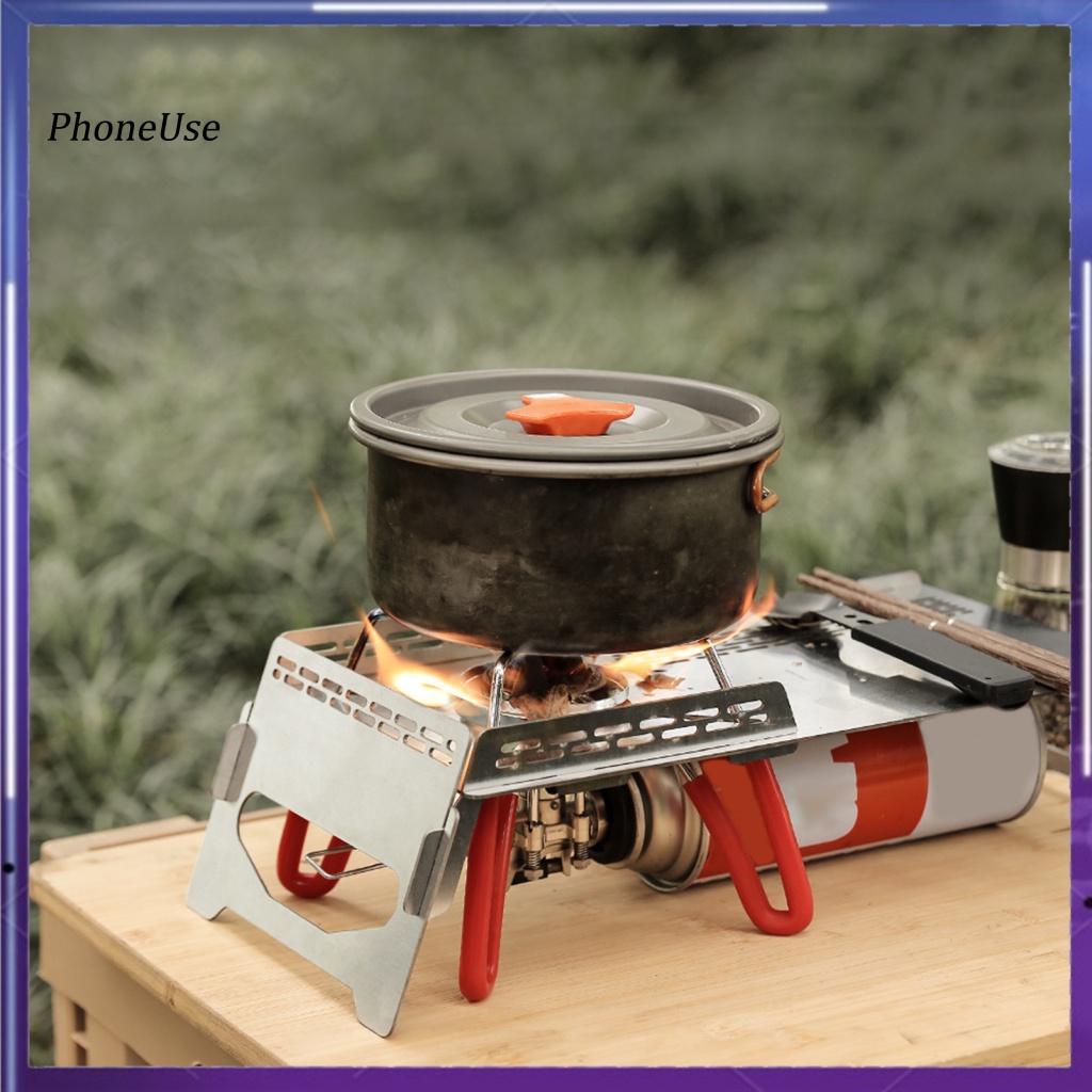 Bàn Nướng BBQ Ngoài Trời Bằng PU Chống Gió Có Thể Gấp Gọn Tiện Dụng