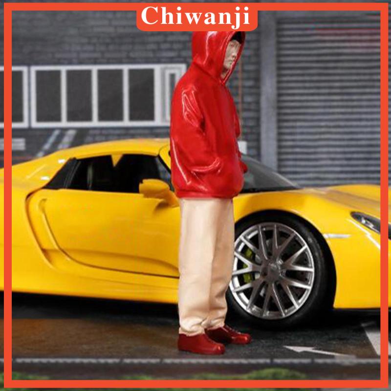 [Chiwanji] Mô Hình Búp Bê Mặc Quần Áo Đỏ Tỉ Lệ 1 / 24