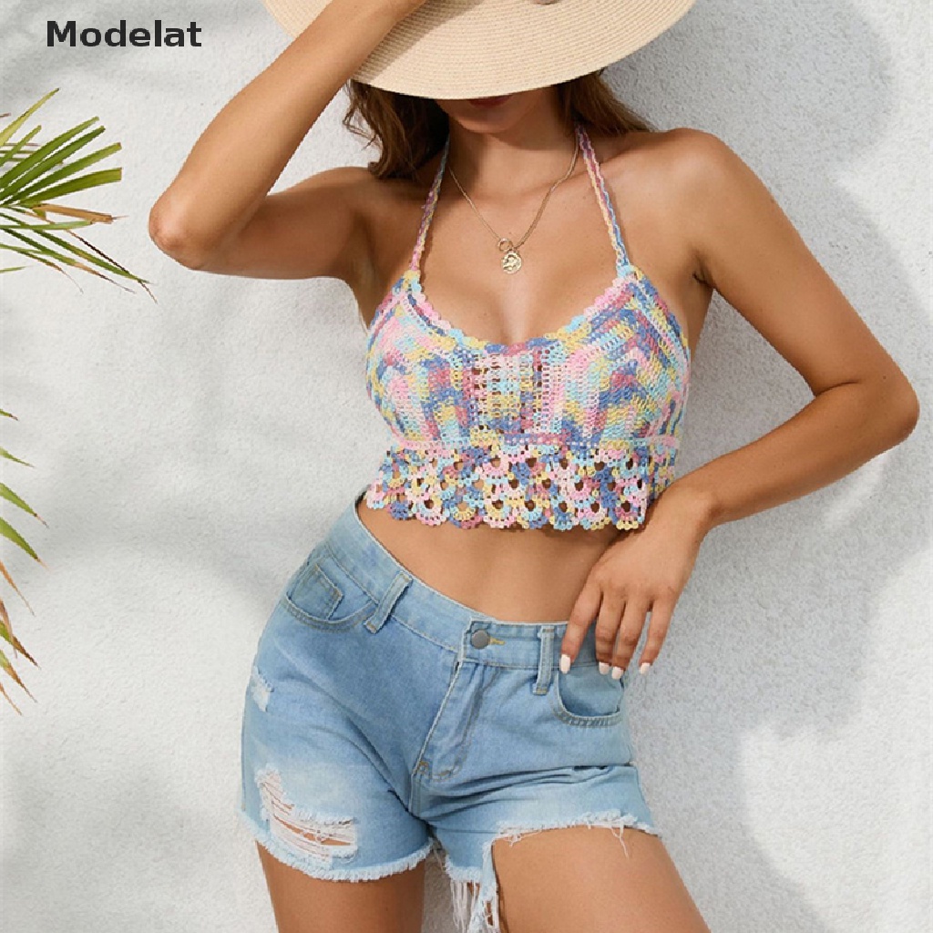 Mfc Áo Ngực Đi Biển Bằng Sợi Tổng Hợp Họa Tiết Ren Dễ Mặc Phù Hợp Với Mọi Nhóm Tuổi WTD