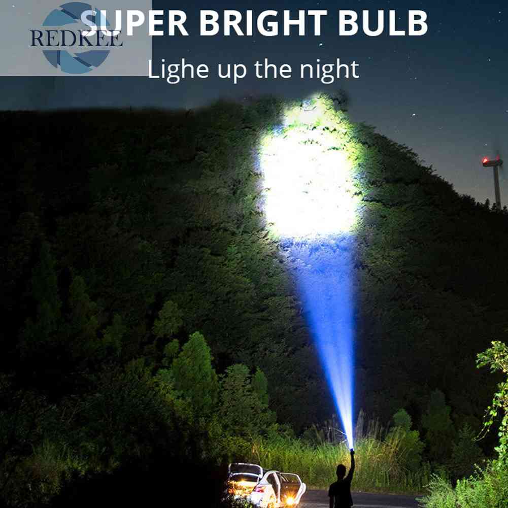 Đèn Pin LED COB Độ Sáng Cao Chống Thấm Nước Có Thể Sạc Lại Bằng Cổng USB