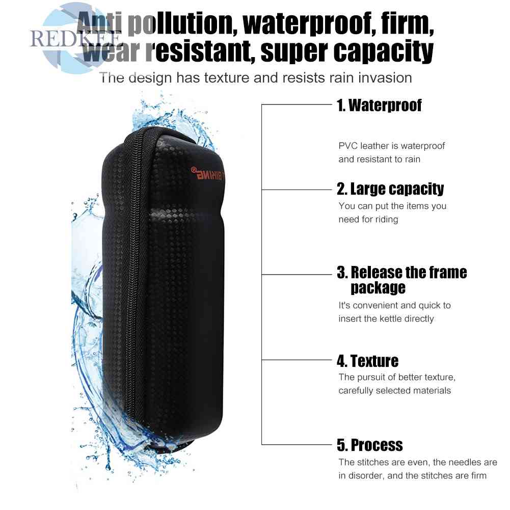 Giá Đỡ Bình Nước Bằng PVC Chống Nước Gắn Xe Đạp Tiện Dụng