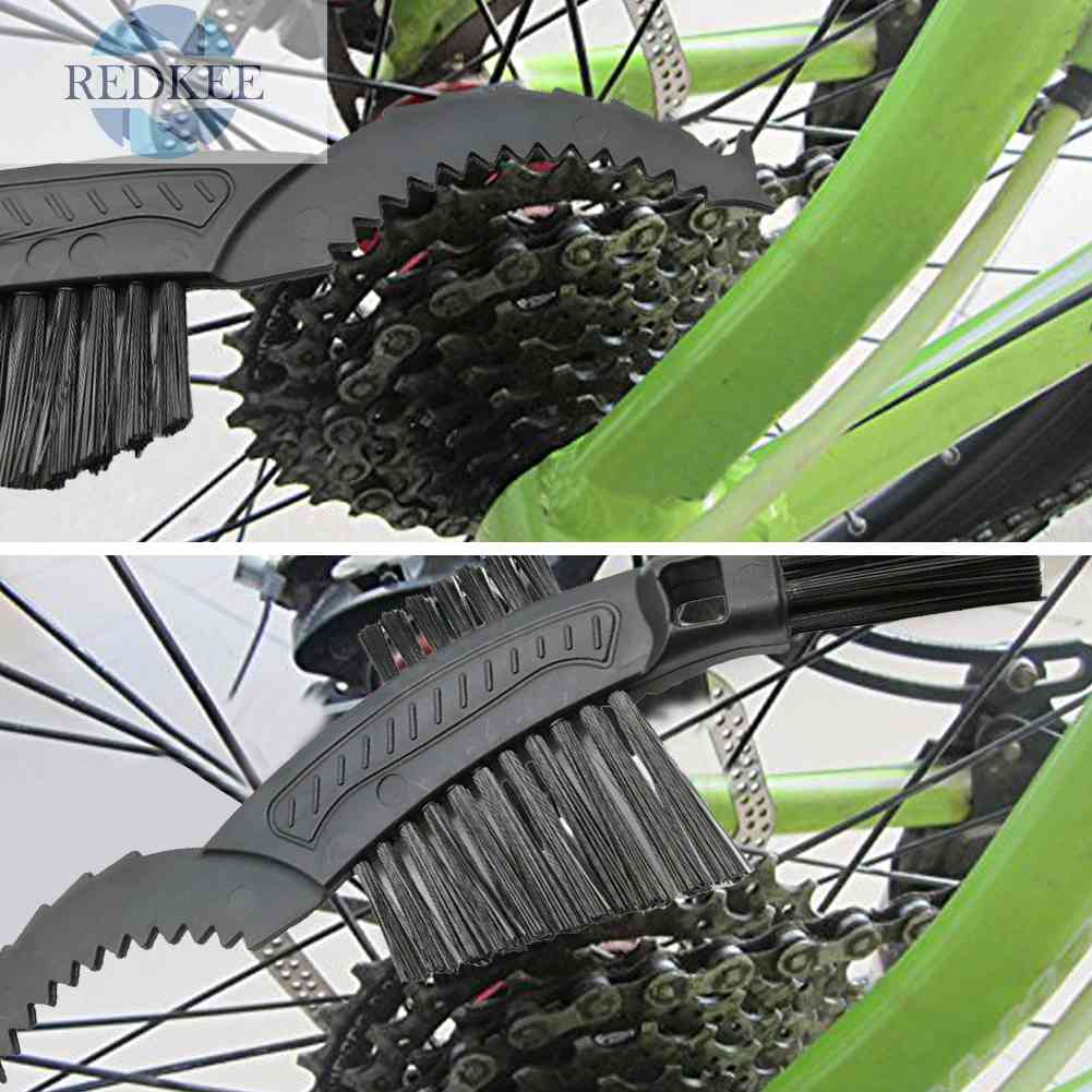 Bàn Chải Móng Vuốt Với 3 Đầu Thay Thế Cho Xích Xe Đạp