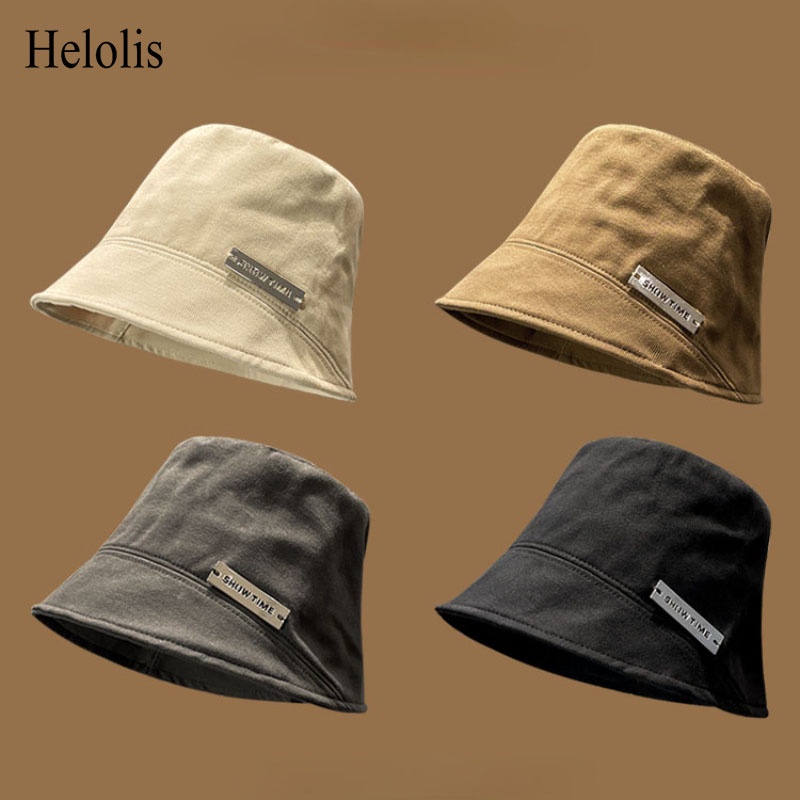 Nón Bucket In Chữ Đơn Giản Thời Trang Xu Hướng Du Lịch Cho Nam Và Nữ