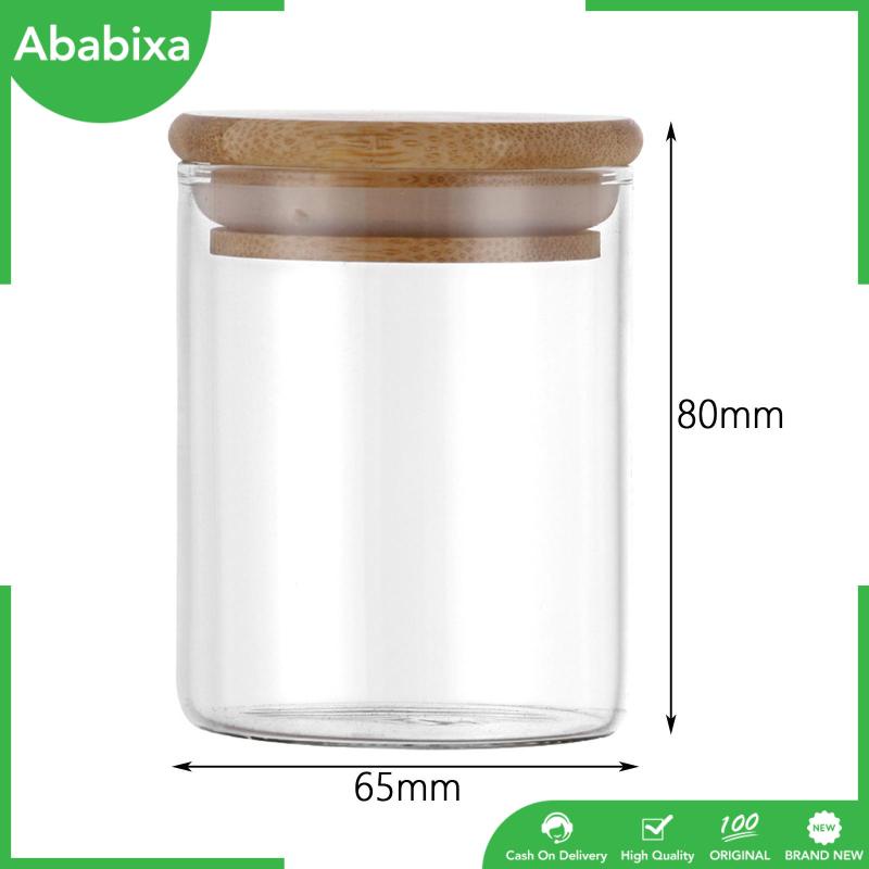 Lọ Thủy Tinh Mini Trong Suốt Đựng Gia Vị Đa Năng Cho Nhà Bếp