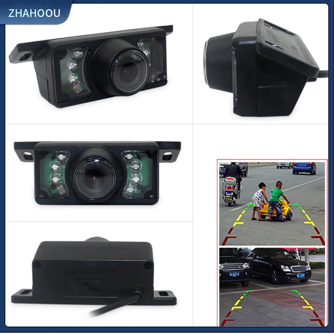 ☃Nhà Cửa☃ Hệ Thống Camera Lùi Xe Hơi Góc Rộng 170 Độ Chống Sốc Pz303