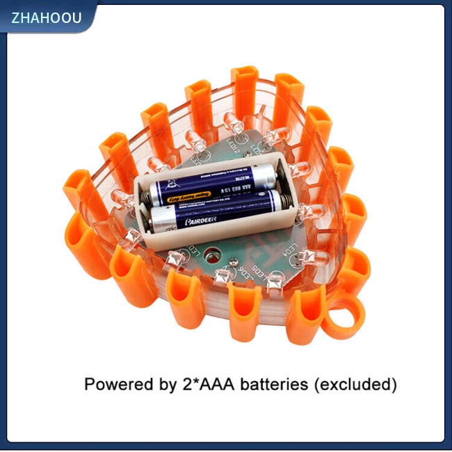 ☃Nhà Cửa☃ Bộ 3 Đèn Led Cảnh Báo Khẩn Cấp Hình Tam Giác