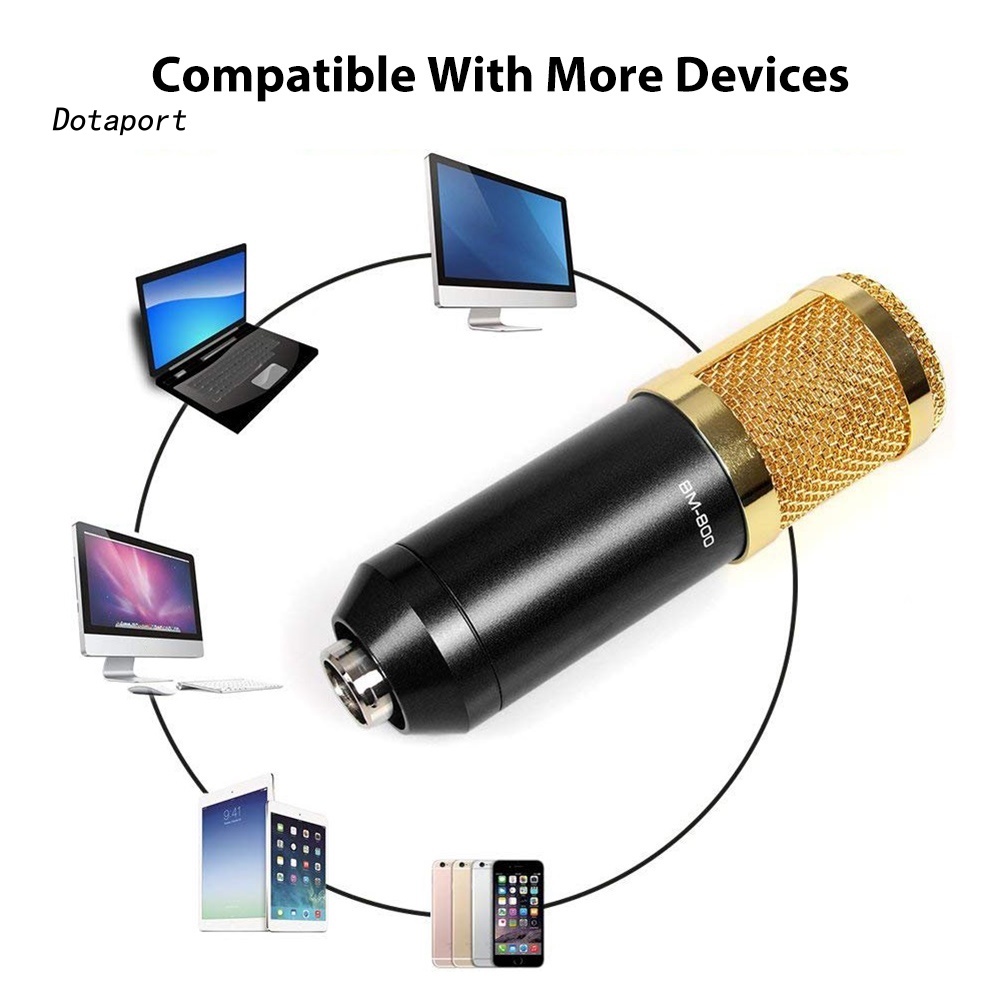 Micro Thu Âm KDDT BM800 Và Phụ Kiện