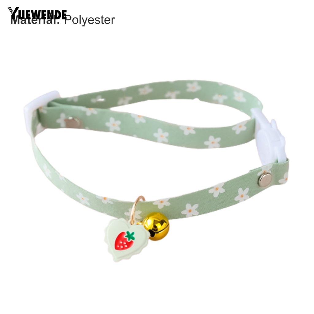 Vòng Đeo Cổ Trọng Lượng Nhẹ Họa Tiết Hoa Có Thể Tái Sử Dụng Cho Chó Mèo
