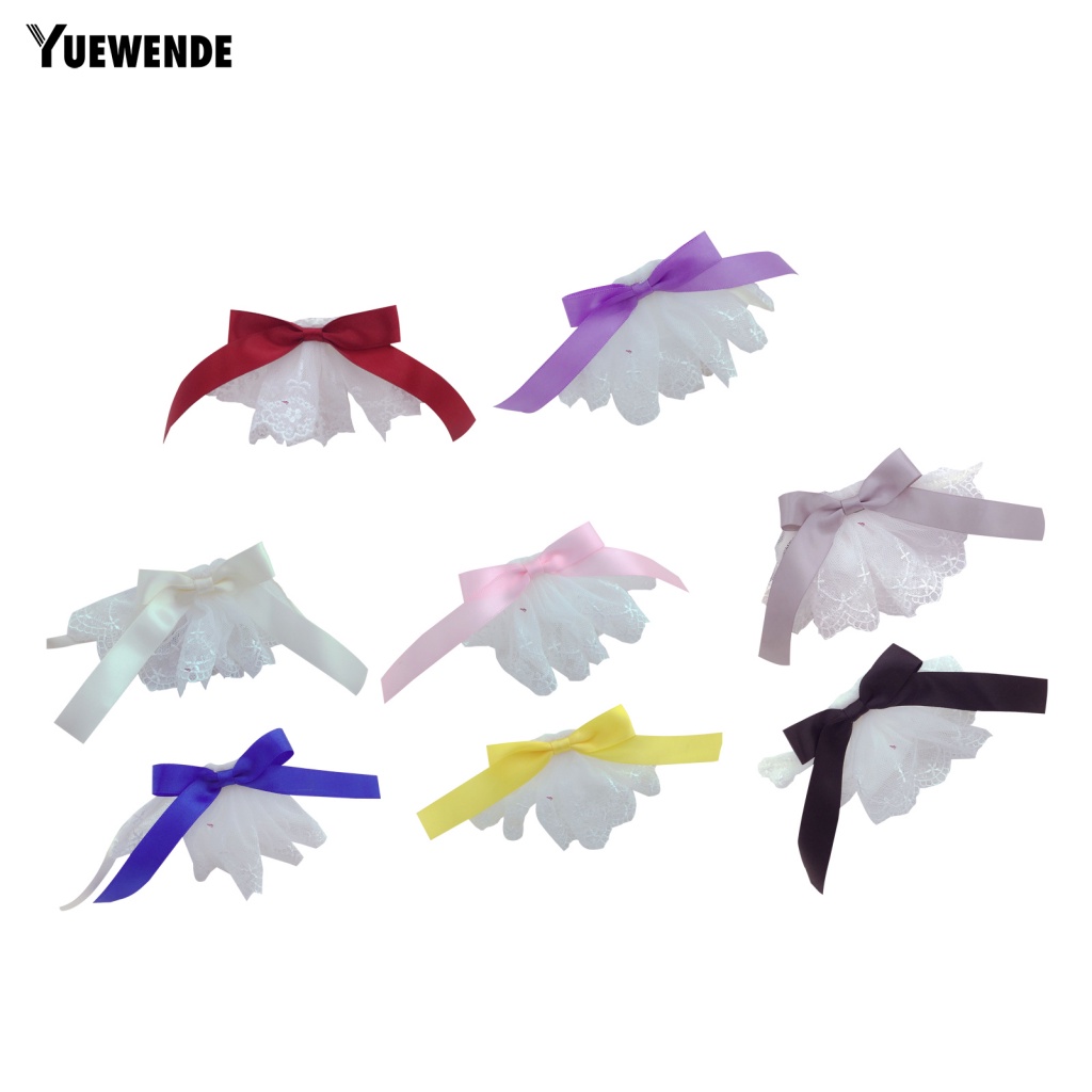 Khăn Choàng Cổ Vải Ren Nhiều Màu Thoải Mái Dùng Chụp Ảnh Cho Thú Cưng