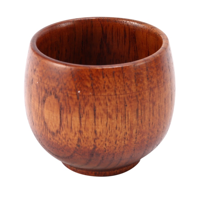 Set 5 Cốc Gỗ Uống Trà Kiểu Dáng Sáng Tạo