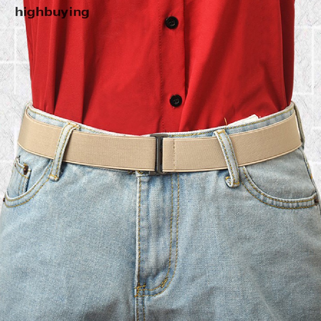 Thắt Lưng Co Giãn Có Khóa Cài Phẳng Điều Chỉnh Được Kích Thước Belle Cho Quần Jean