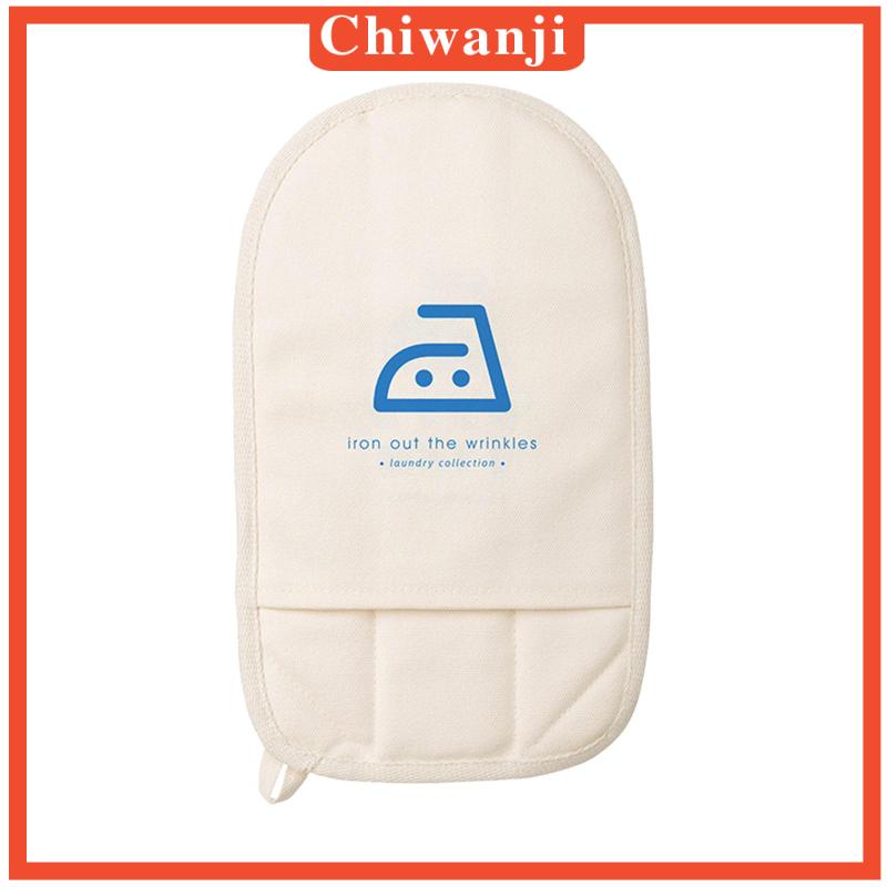 [Chiwanji] Găng Tay Đệm Ủi Quần Áo Cỡ Nhỏ Gọn Nhẹ Chống Trầy Giặt Được