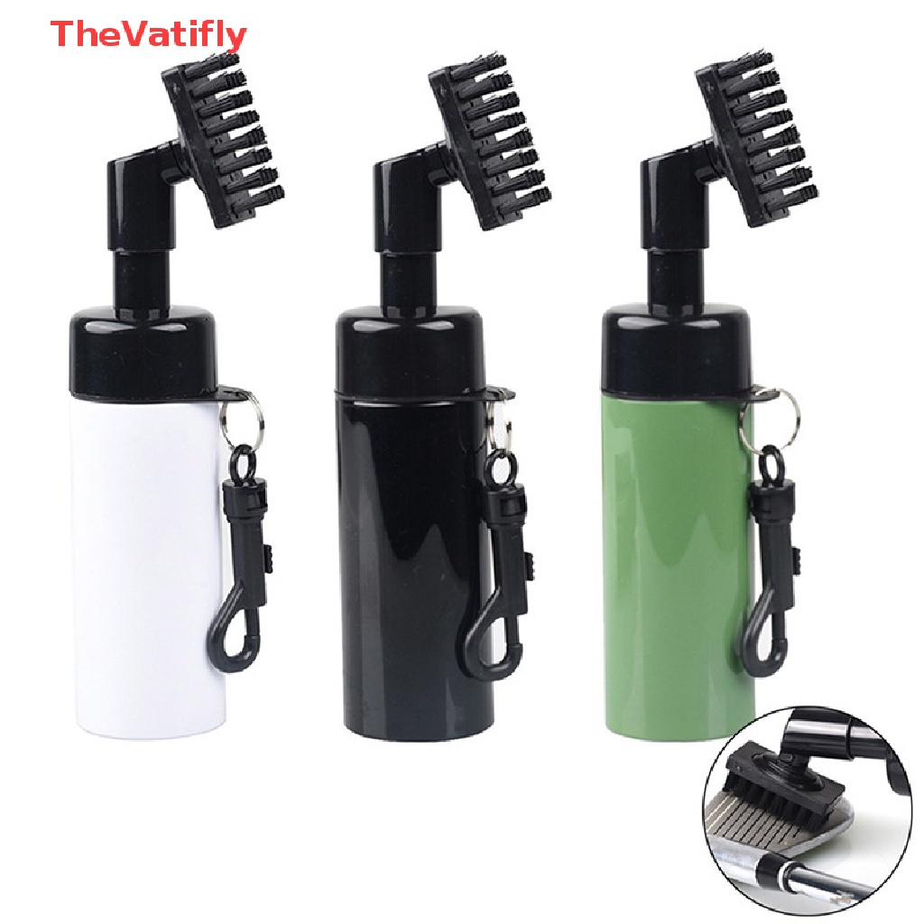 Bàn Chải Làm Sạch Gậy Đánh Golf / Câu Lạc Bộ Bóng Đá Dạng Ống Kèm Bình Bóp HOT