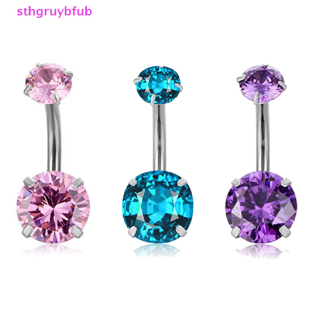 Khuyên RốN HìNh Tim BằNg ThéP Không Gỉ