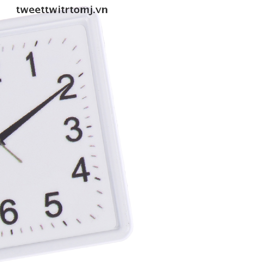 Đồng Hồ Treo Tường Trang Trí Nhà Búp Bê Tỉ Lệ 1: 12