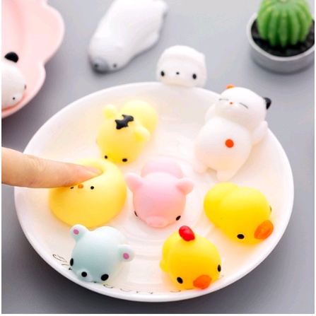 Thú mochi xả stress - Đồ chơi thú mochi squishy