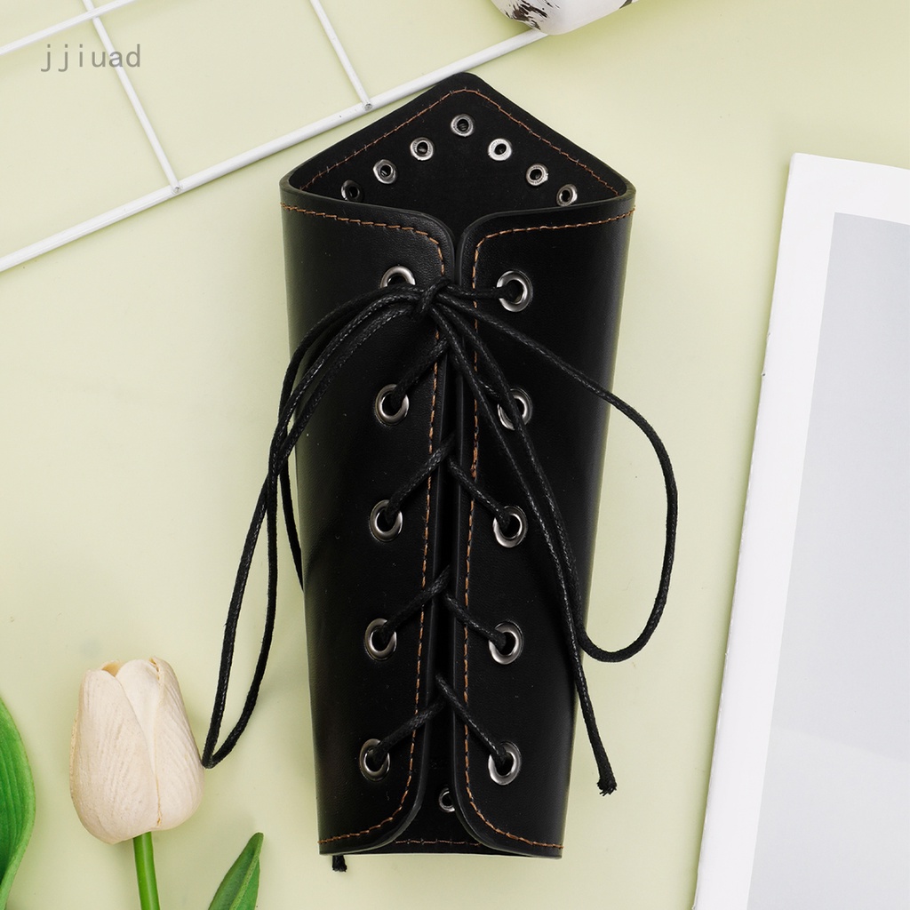 Băng Da Đeo Cánh Tay Phong Cách Punk Rock Bảo Vệ Khi Chơi Thể Thao Sân Khấu