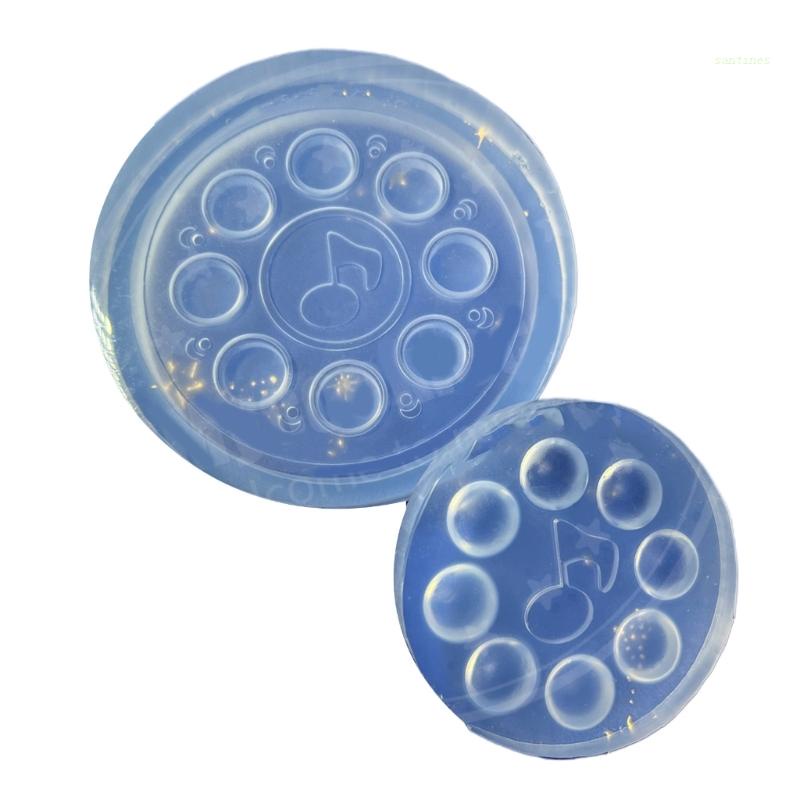 Khuôn Silicone Làm Trang Sức Vòng cổ / Bông Tai Bằng Resin Epoxy Ma Thuật DIY