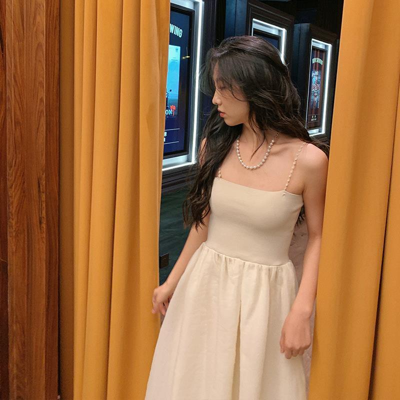 Cozok Đầm Không Tay Phối Lưới Gợi Cảm Thời Trang