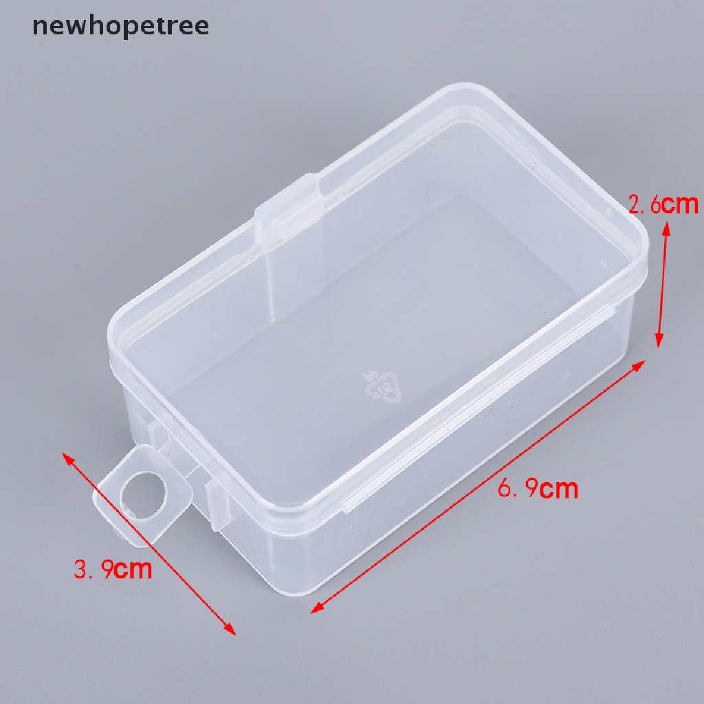 1 Hộp Nhựa PP Trong Suốt Đựng Kẹo Nhỏ Nhắn Xinh Xắn