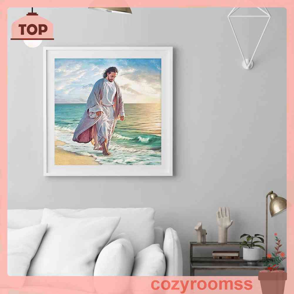 Tranh Đính Đá Kim Cương Toàn Bộ 5D DIY Hình Vẽ Cha