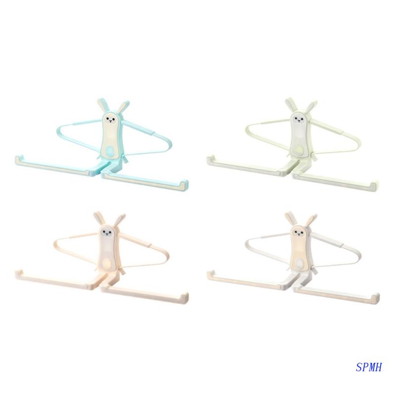 Giá Treo Khăn Quần Áo Hai Cực Dễ Thương Sắp Xếp Gọn Gàng