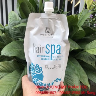 [Wellmate-Chính hãng] Kem hấp phục hồi tóc khô xơ hư tổn Wellmate hair Spa 500ml (2026)