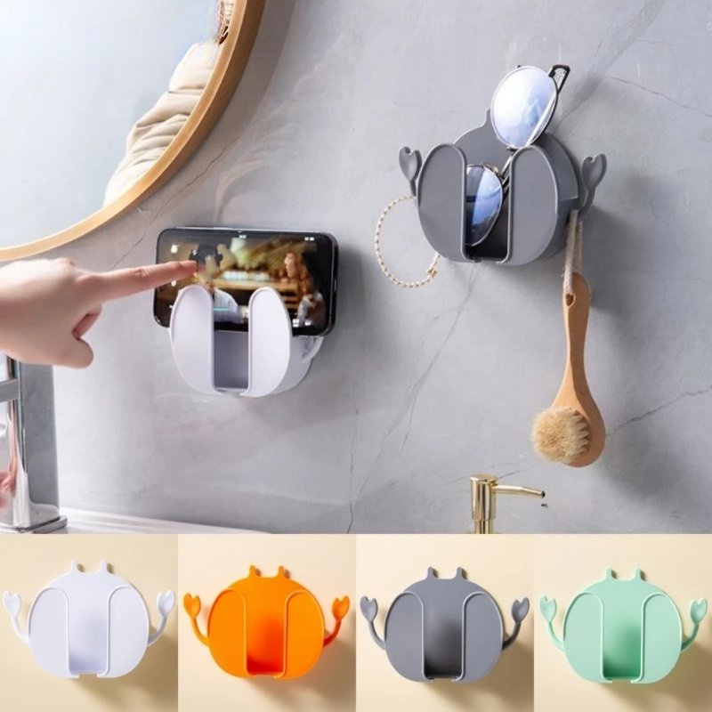 Giá Đỡ Điều Khiển Từ Xa / Điện Thoại Gắn Tường Tiết Kiệm Không Gian Tiện Dụng