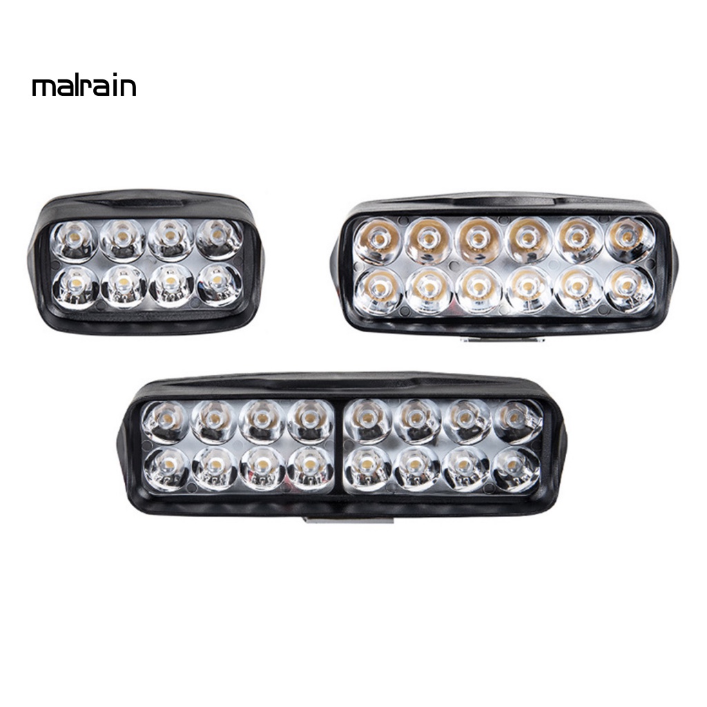 Đèn Pha LED IP65 Bằng Nhựa Chống Nước Chuyên Dụng Cho Xe Mô Tô