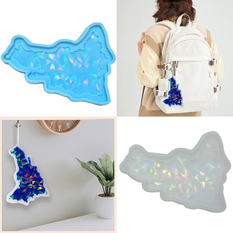 Sa Khuôn Silicon Làm Móc Khóa Hình Bóng Đèn