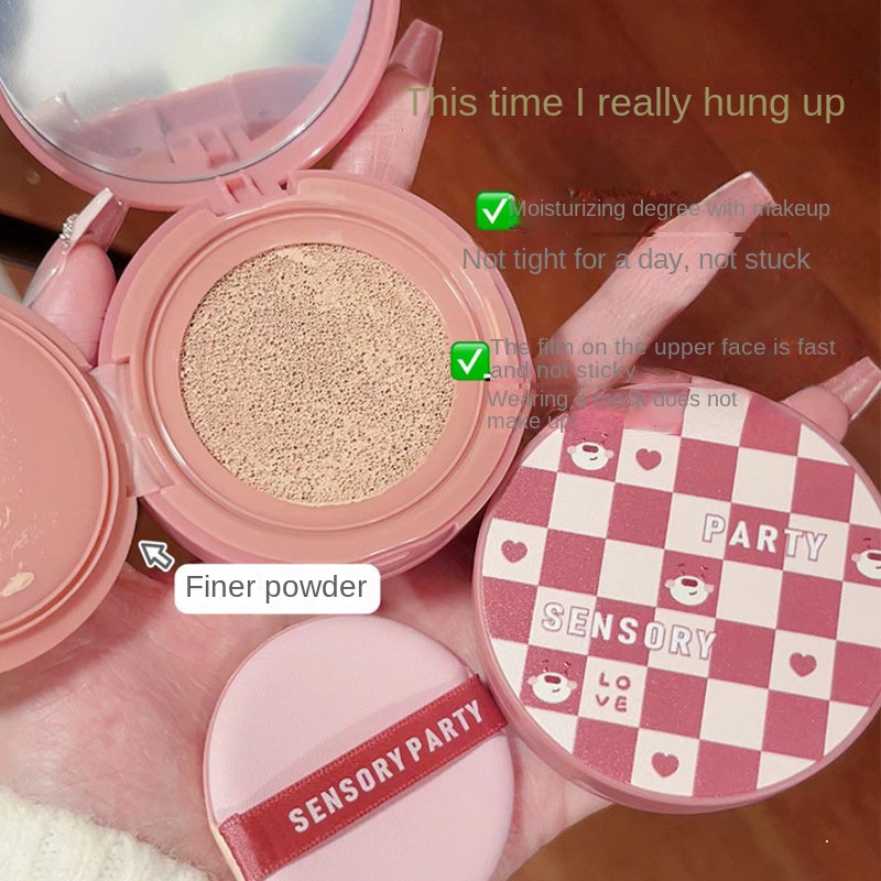 Kem BB CC Dạng Air Cushion Dưỡng Ẩm Che Khuyết Điểm Chống Nước Lâu Trôi