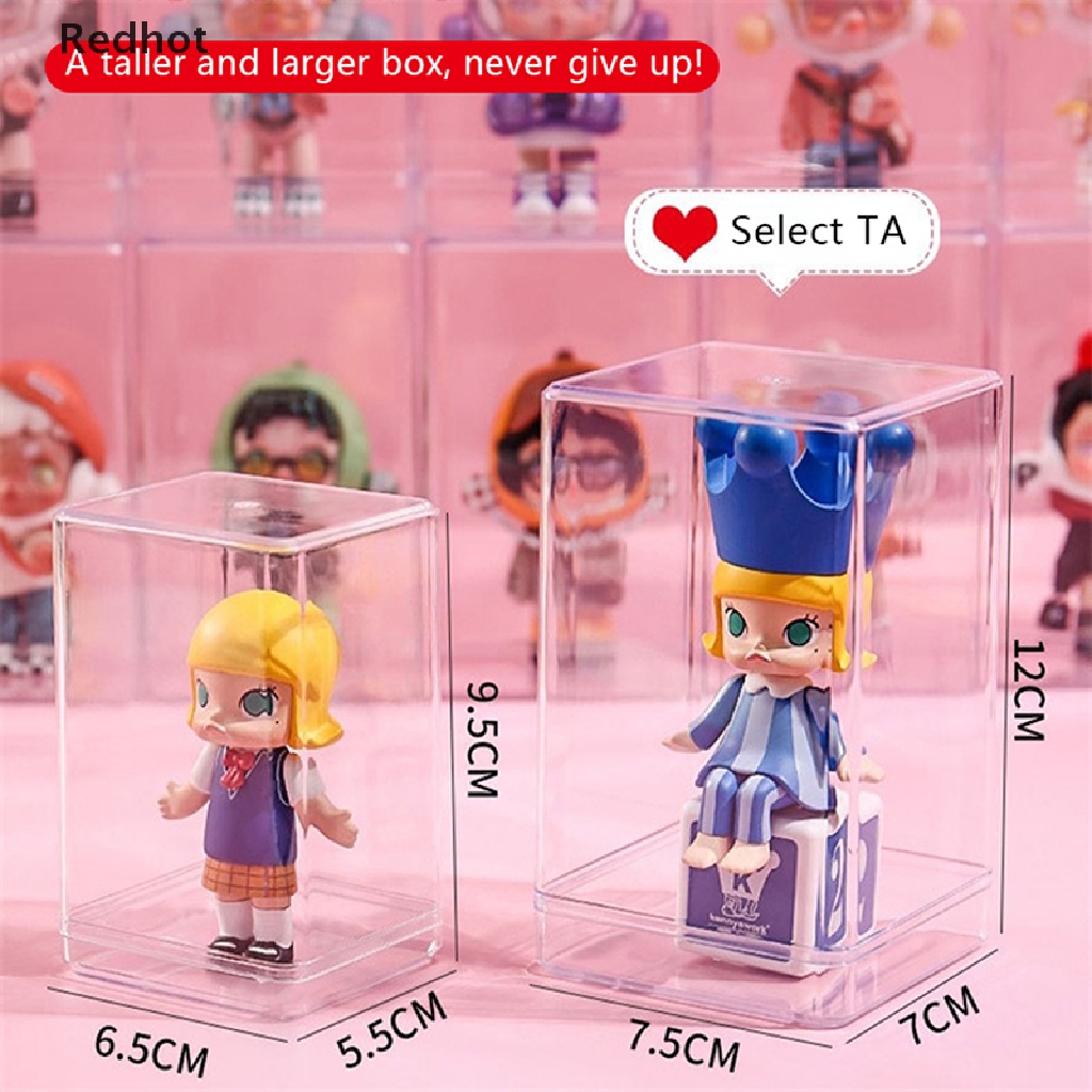 1 Hộp Trưng Bày Mô Hình Búp Bê Trong Suốt Chống Bụi