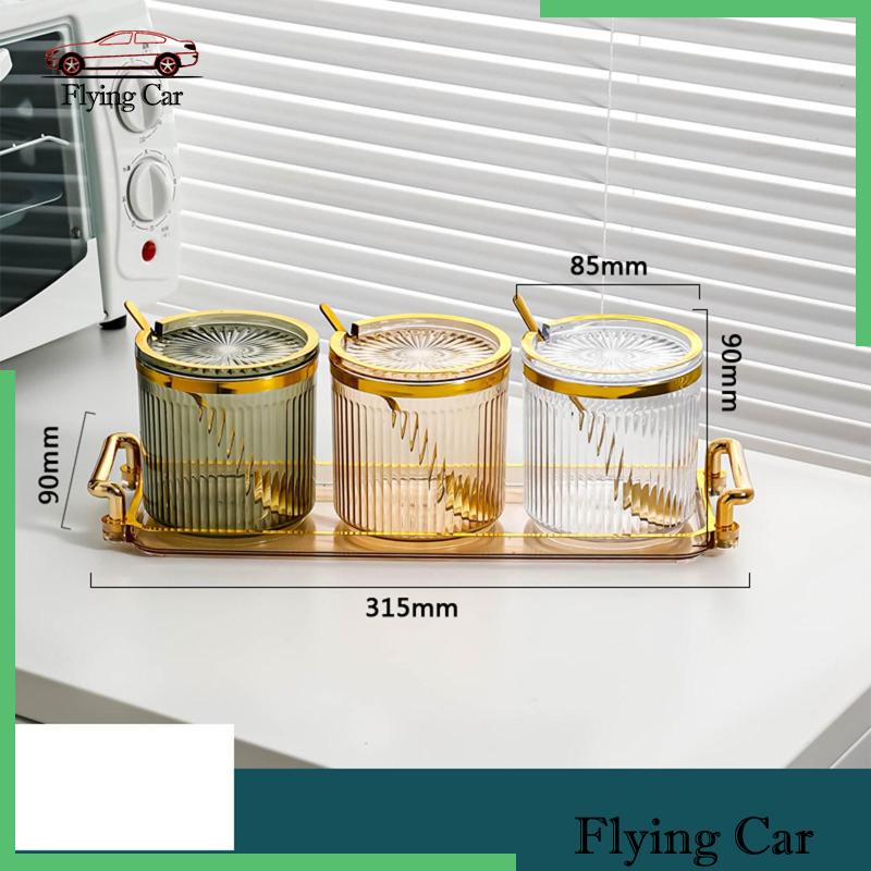 Hộp Đựng Gia Vị Nhà Bếp Đếm Thực Phẩm Chống Bụi Đa Năng Lzdjfmy2