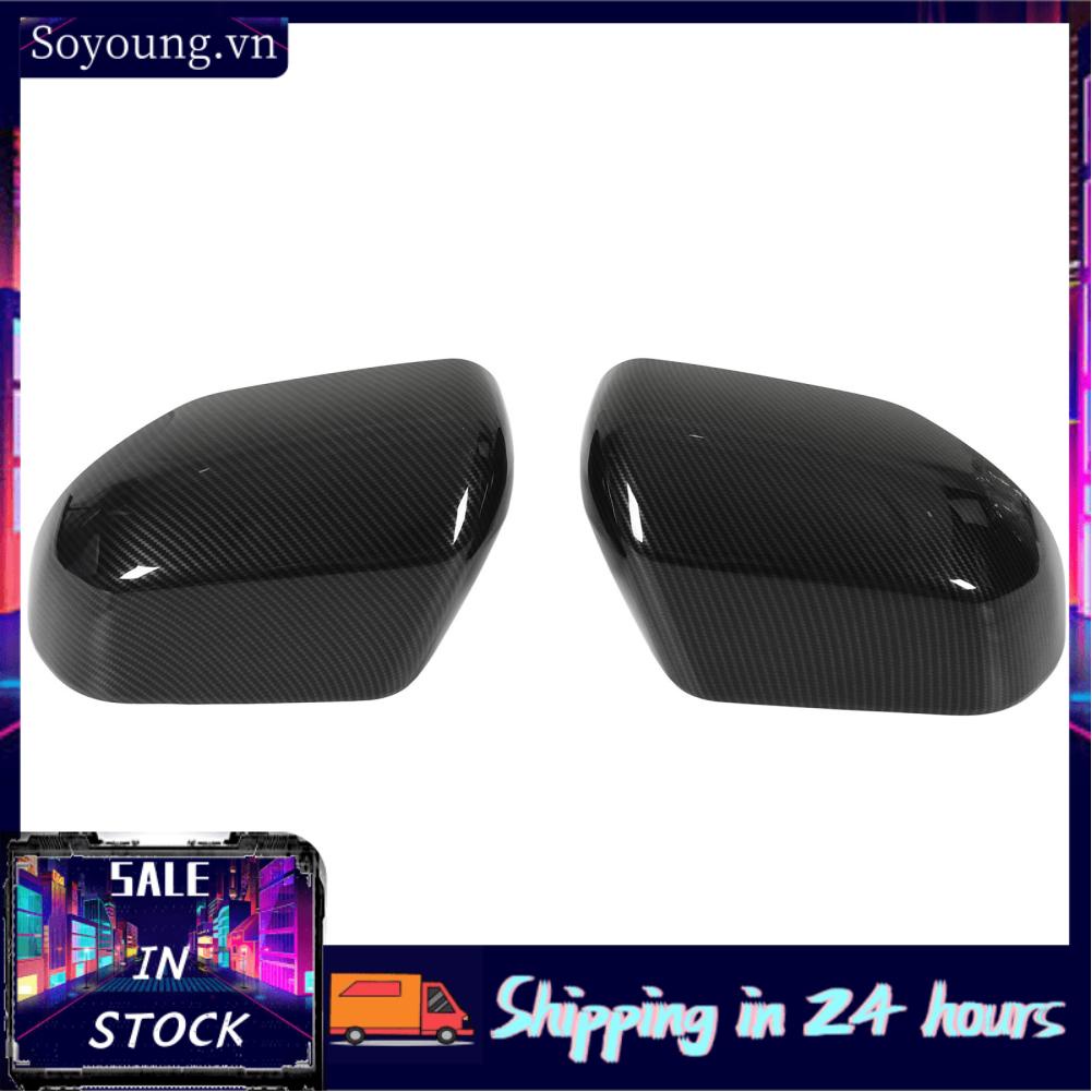 Soyoung Door Mirror Covers Carbon Fiber Style Stylish Decoration Side Caps for XK70 2022 Up