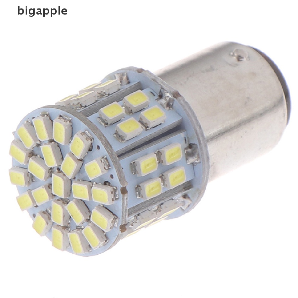 Set 2 Đèn LED Phanh Xe Ánh Sáng Trắng 12V 1157 50SMD 1206 6000K Dành Cho Ô Tô