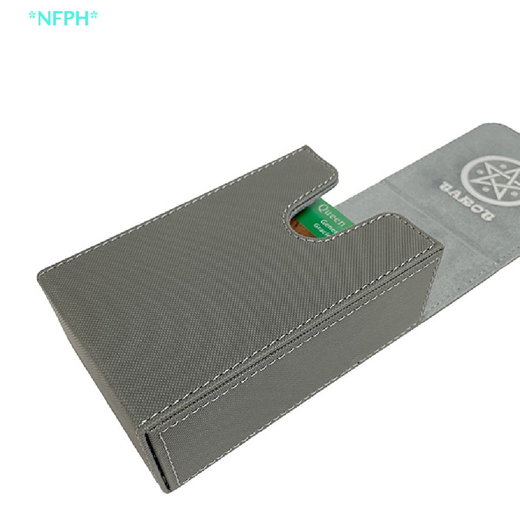 Hộp Đựng Bài Tarot Hai Ngăn Bằng Da PU Mới